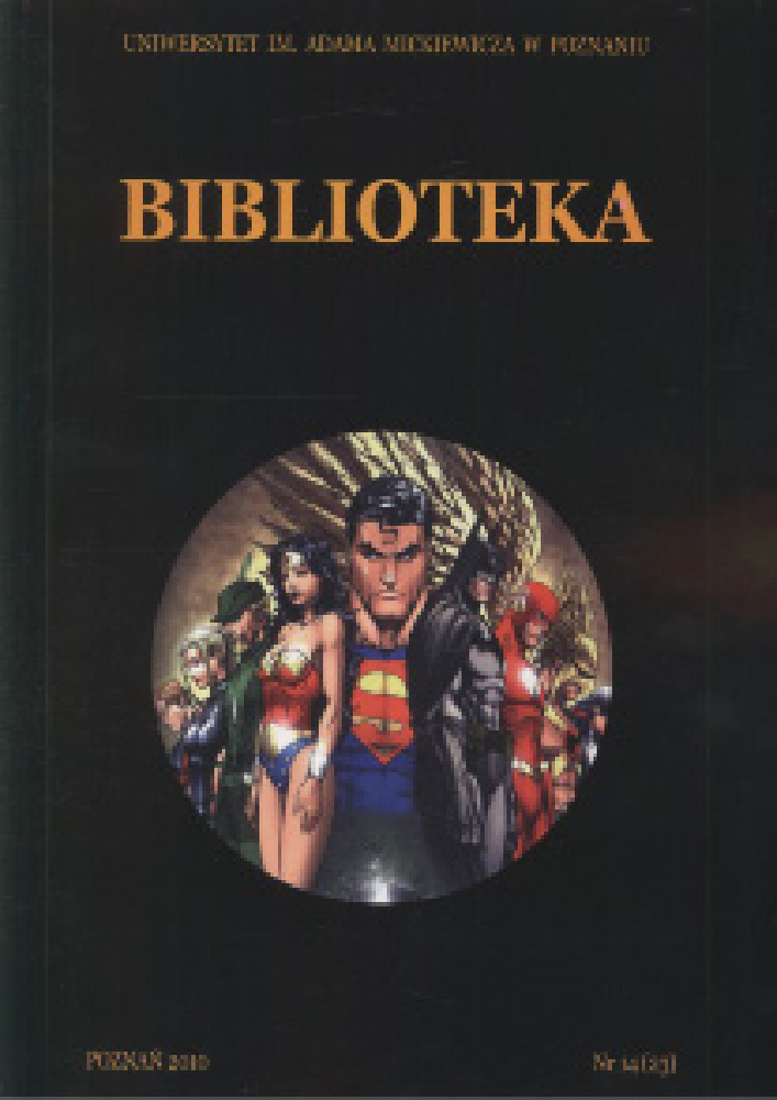 Okładka czasopisma Biblioteka, nr 14(23), rok 2010