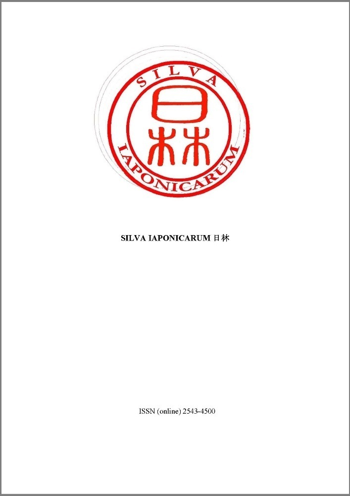 Journal cover Silva Iaponicarum, volume 74, year 2025, title Autumn 2025