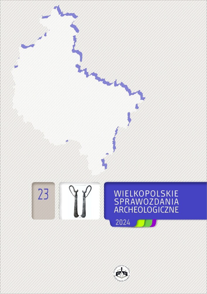 Journal cover Wielkopolskie Sprawozdania Archeologiczne, volume 23, year 2024