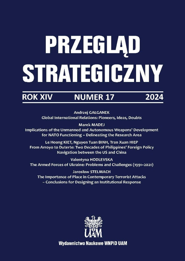 Okładka czasopisma Przegląd Strategiczny, nr 17, rok 2024