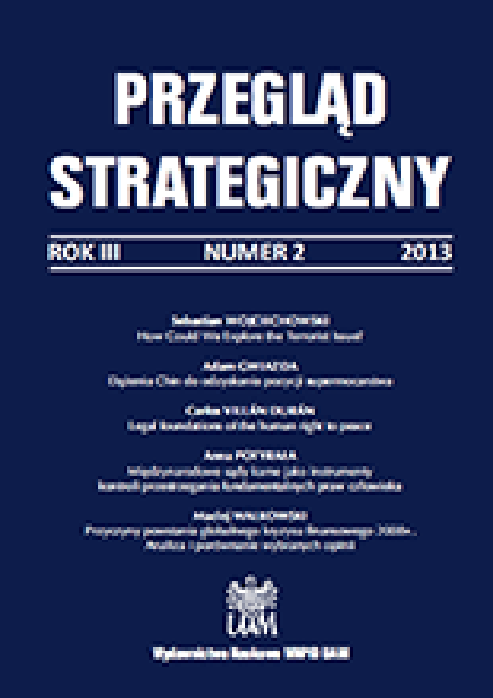 Okładka czasopisma Przegląd Strategiczny