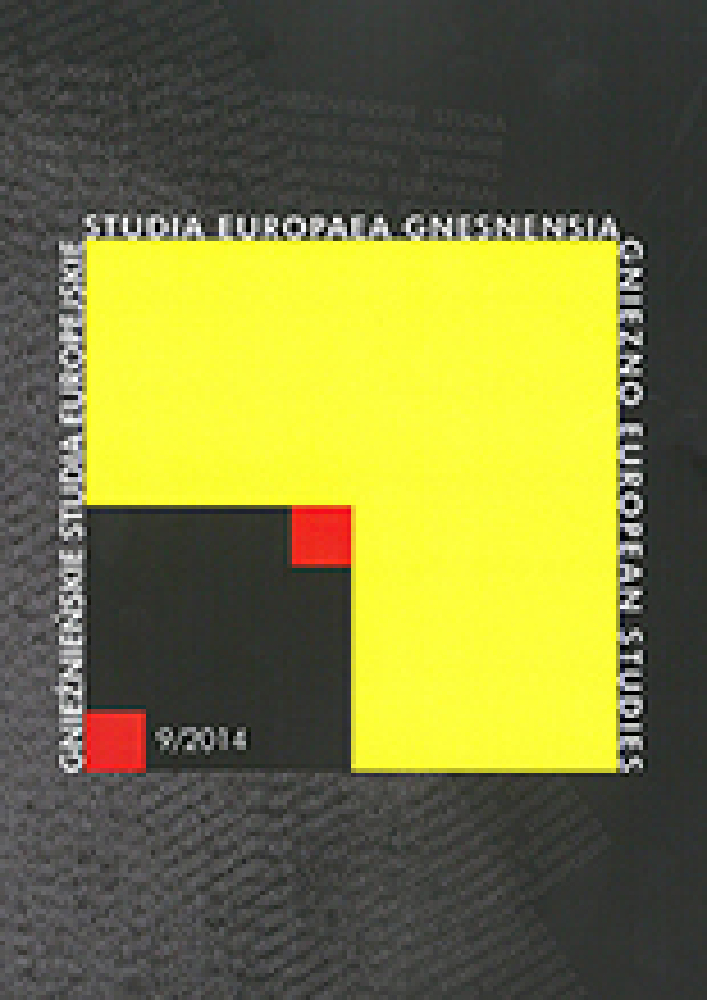 Okładka czasopisma Studia Europaea Gnesnensia