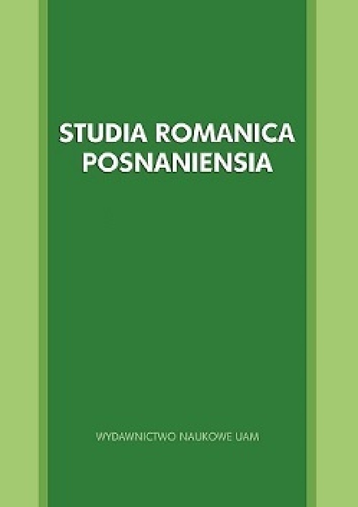 Okładka czasopisma Studia Romanica Posnaniensia, tom 50, nr 4, rok 2023, tytuł Continuitate și inovație în limba și literatura română