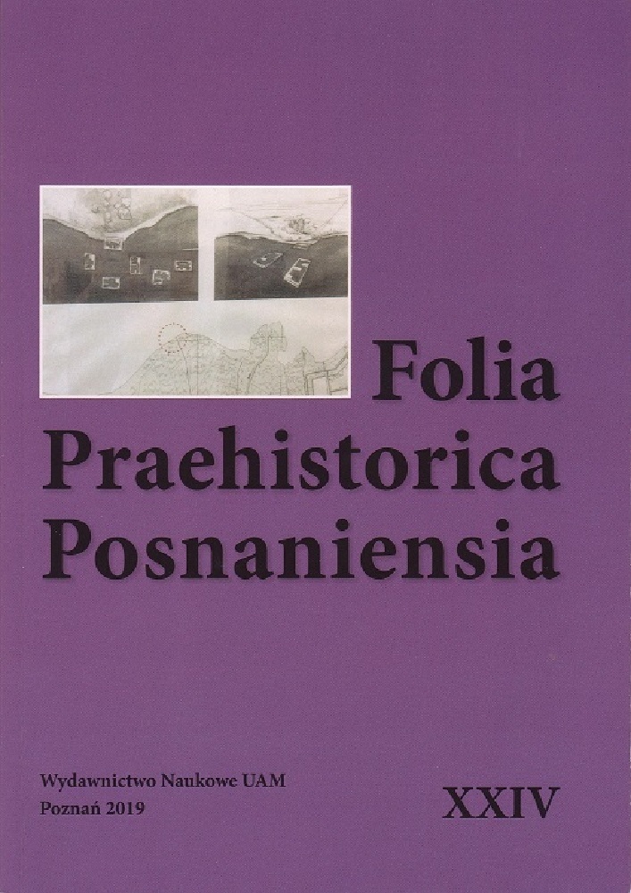 Okładka czasopisma Folia Praehistorica Posnaniensia, tom 24, rok 2019