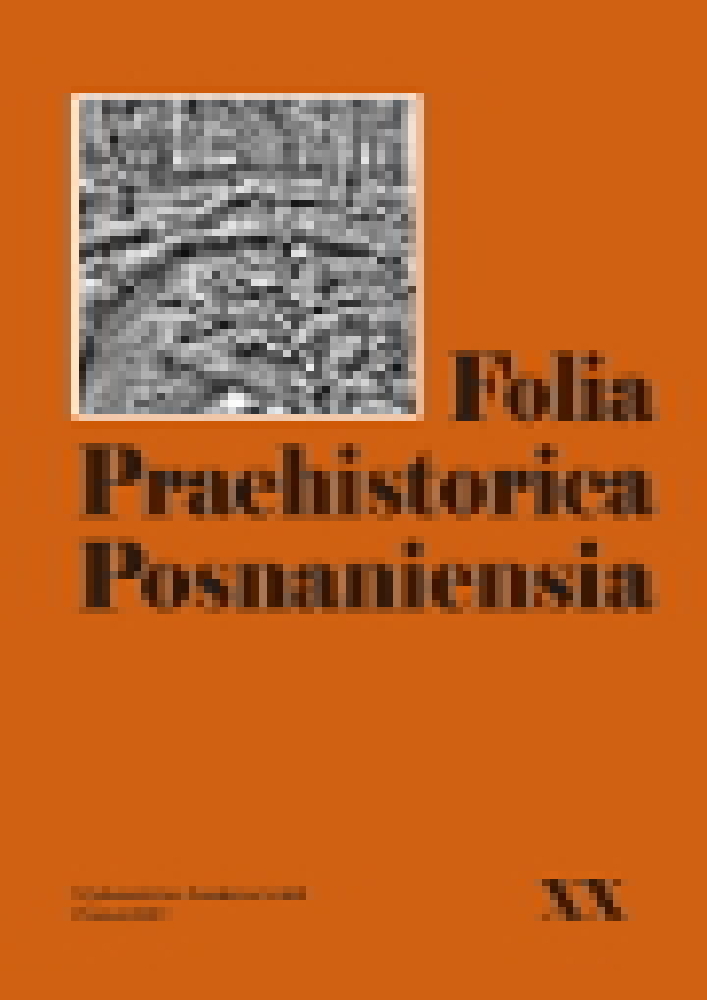 Okładka czasopisma Folia Praehistorica Posnaniensia, tom 20, rok 2015