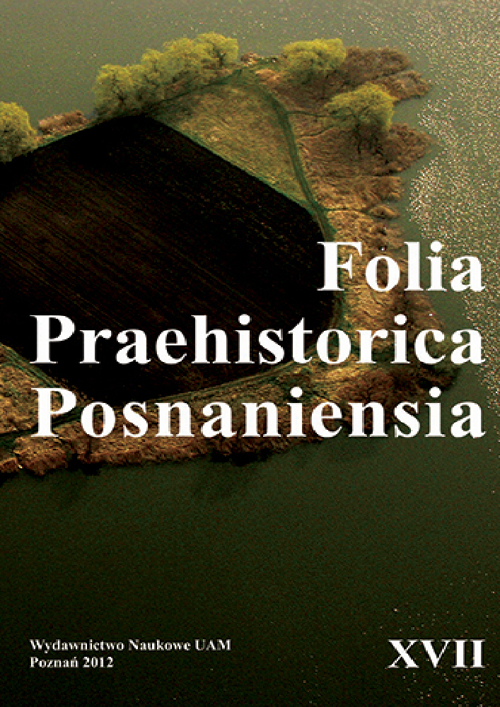 Okładka czasopisma Folia Praehistorica Posnaniensia