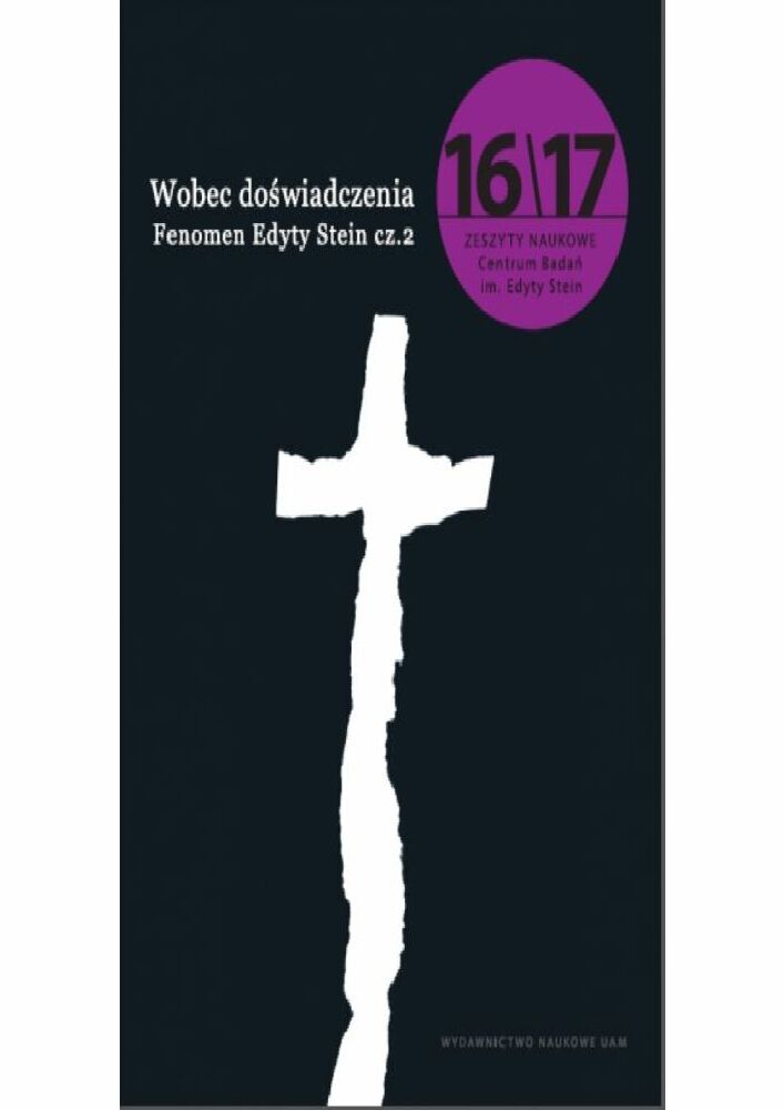 Journal cover Zeszyty Naukowe Centrum Badań im. Edyty Stein, no. 15, year 2016
