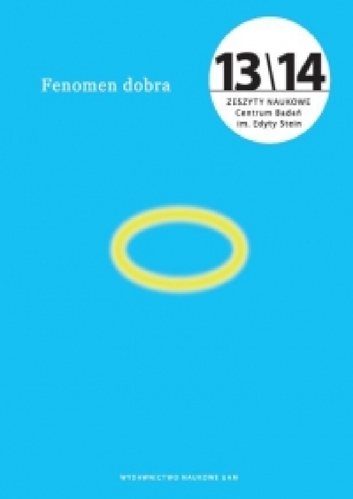 Journal cover Zeszyty Naukowe Centrum Badań im. Edyty Stein, no. 13/14, year 2015