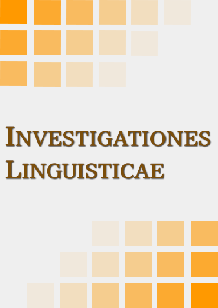 Okładka czasopisma Investigationes Linguisticae, tom 48, rok 2024, tytuł Numer specjalny: ROSYJSKOŚĆ: tęsknota za tożsamością. Zbiór tekstów konferencyjnych