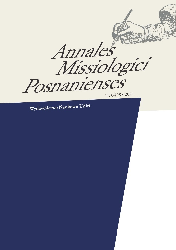 Okładka czasopisma Annales Missiologici Posnanienses, tom 29, rok 2024