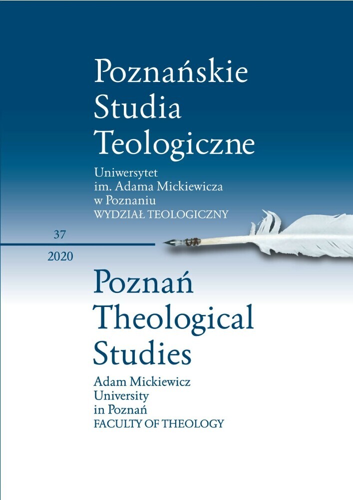 Okładka czasopisma Poznańskie Studia Teologiczne, tom 2, rok 2020