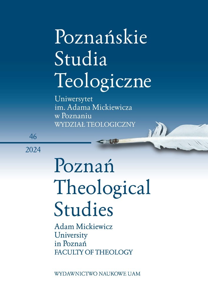 Okładka czasopisma Poznańskie Studia Teologiczne, tom 46, rok 2024