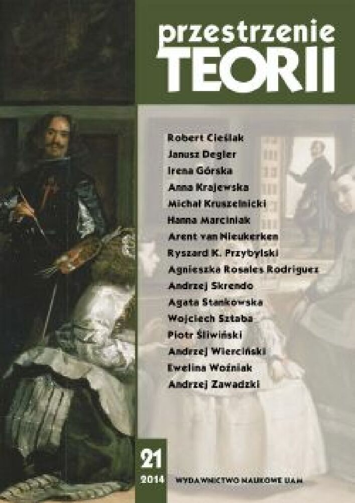 Journal cover Przestrzenie Teorii, no. 21, year 2014