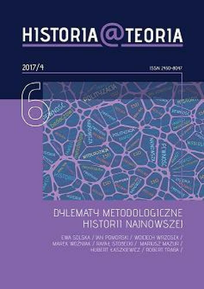 Okładka czasopisma Historia@Teoria