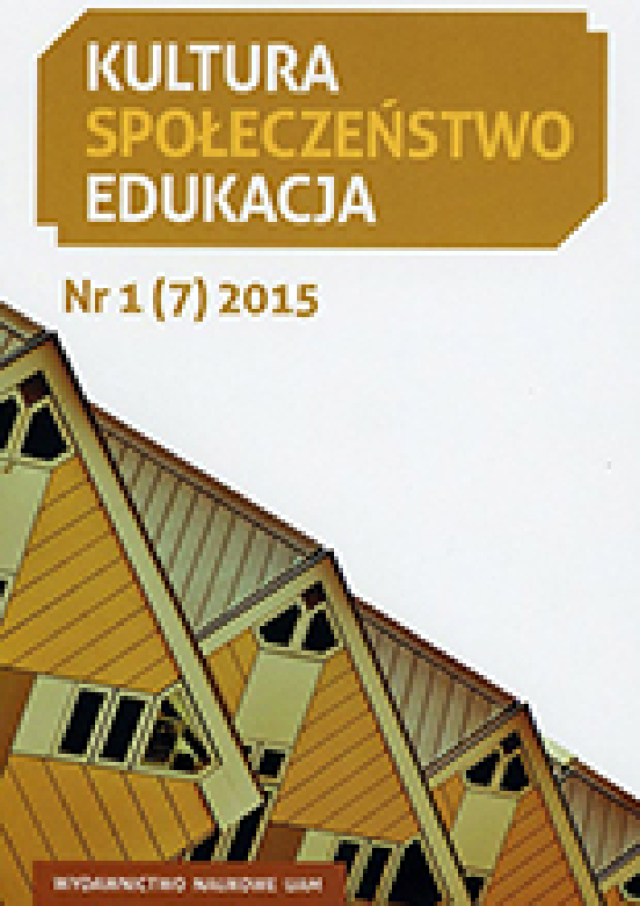 Okładka czasopisma Kultura-Społeczeństwo-Edukacja