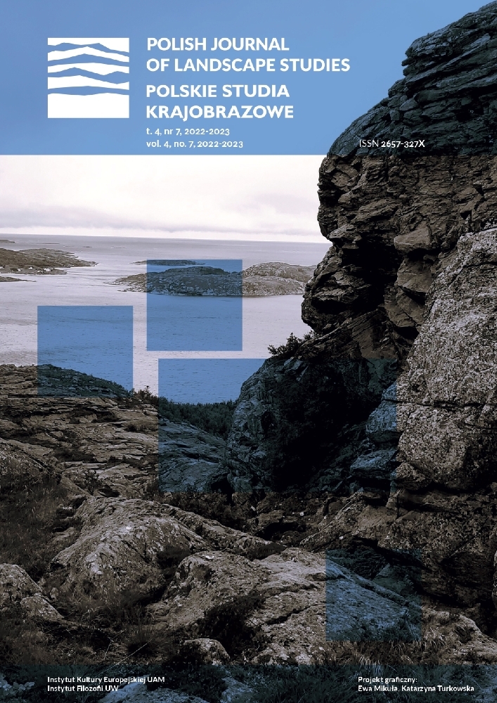 Okładka czasopisma Polish Journal of Landscape Studies