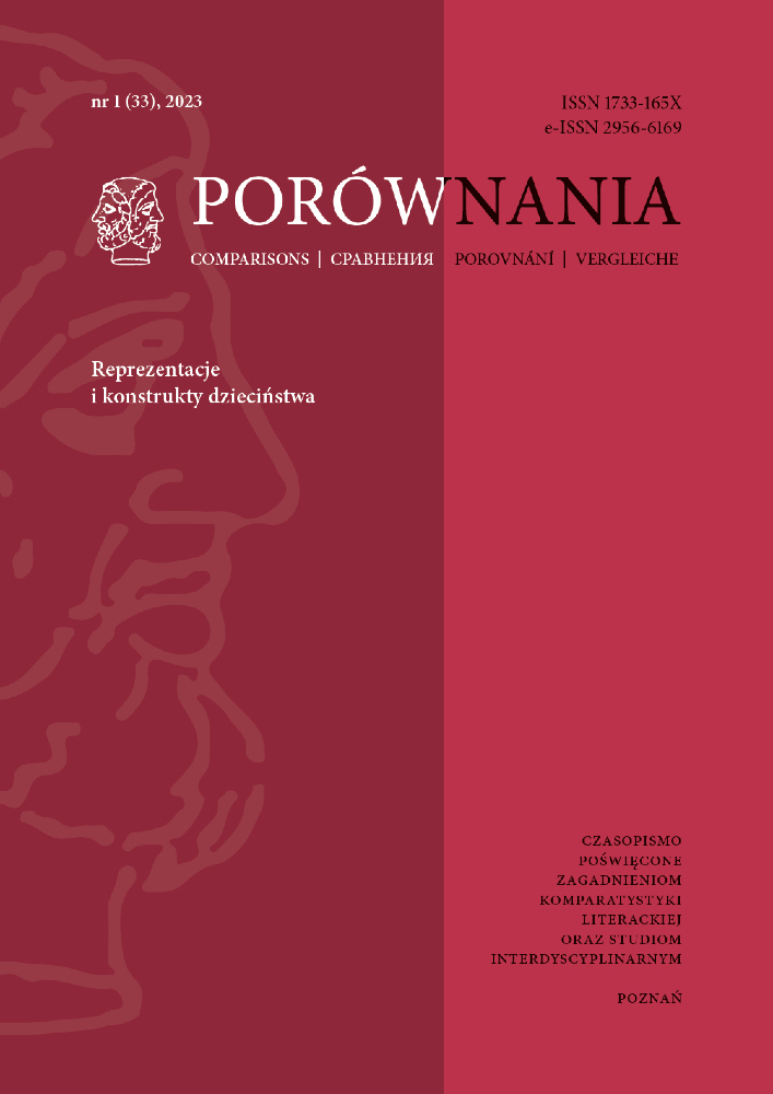 Journal cover Porównania, volume 33, no. 1, year 2023