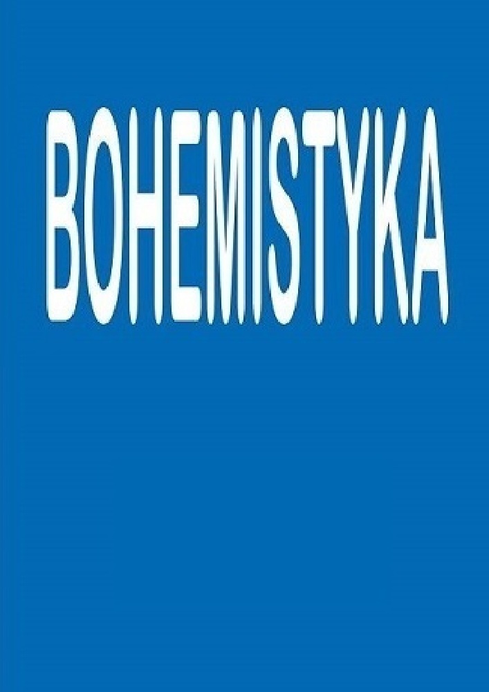 Okładka czasopisma Bohemistyka, tom 23, nr 1, rok 2023