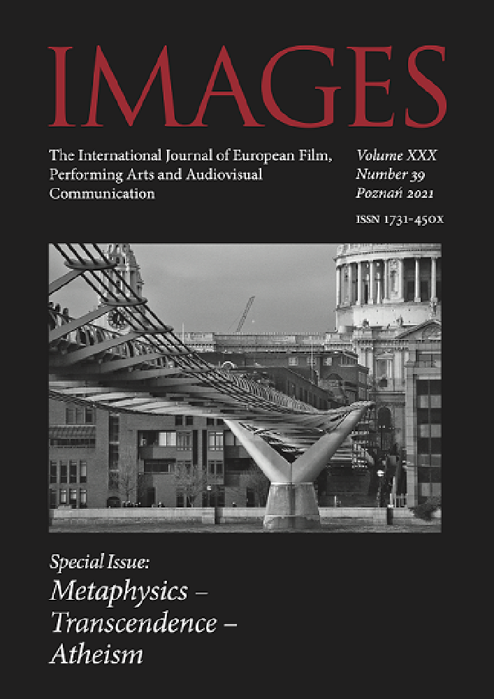 Okładka czasopisma Images. The International Journal of European Film, Performing Arts and Audiovisual Communication