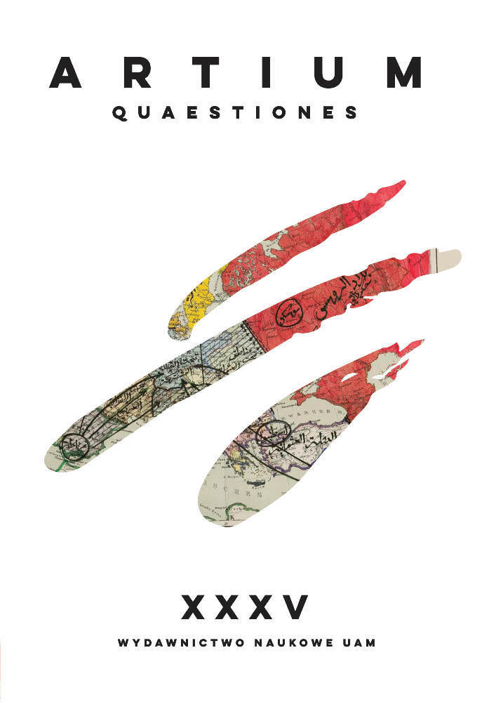 Journal cover Artium Quaestiones, no. 35, year 2024