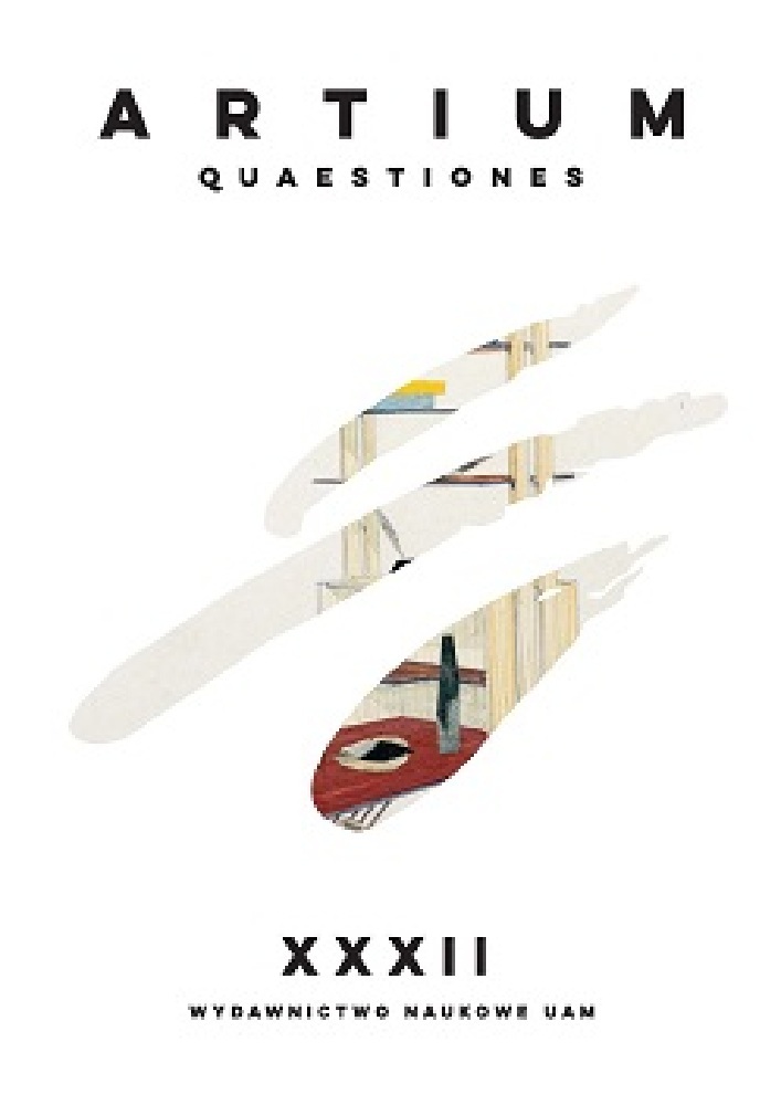Okładka czasopisma Artium Quaestiones