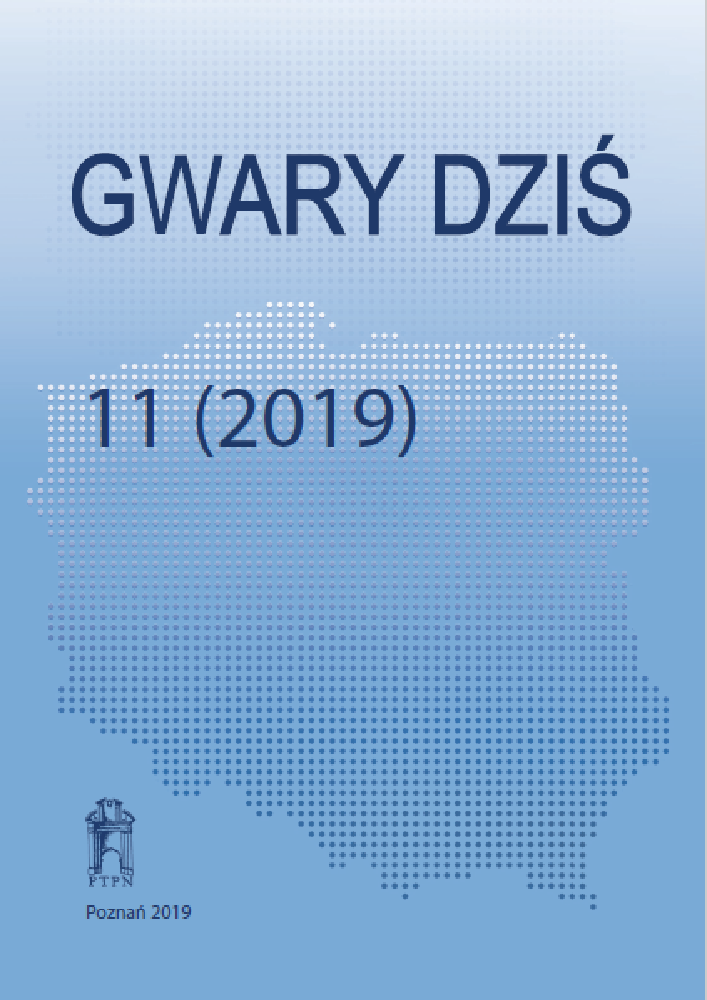 Okładka czasopisma Gwary Dziś