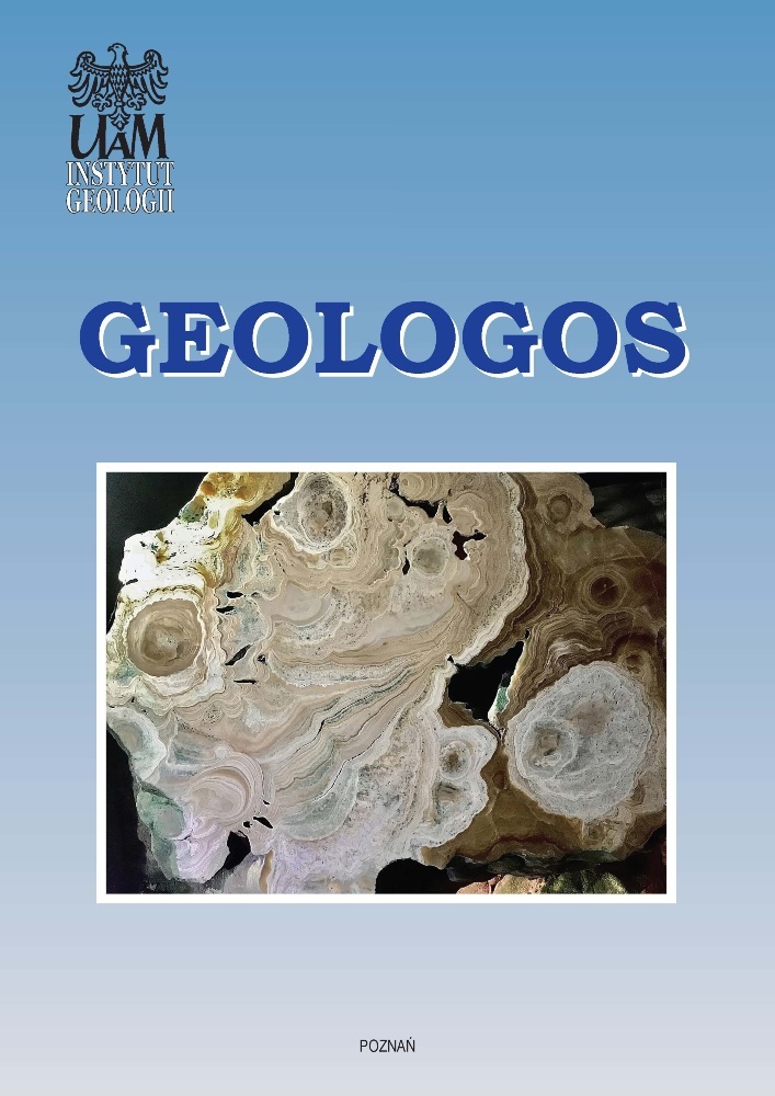 Journal cover Geologos, volume 27, no. 2, year 2021
