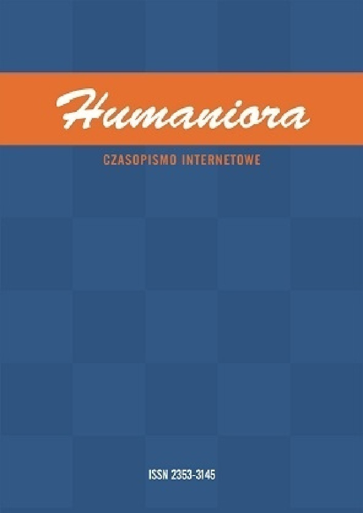 Okładka czasopisma Humaniora. Czasopismo Internetowe, tom 54, nr 2, rok 2026