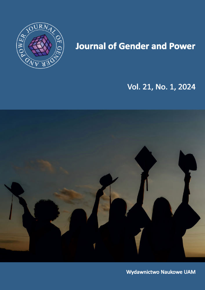 Journal cover Journal of Gender and Power, volume 21, no. 1, year 2024