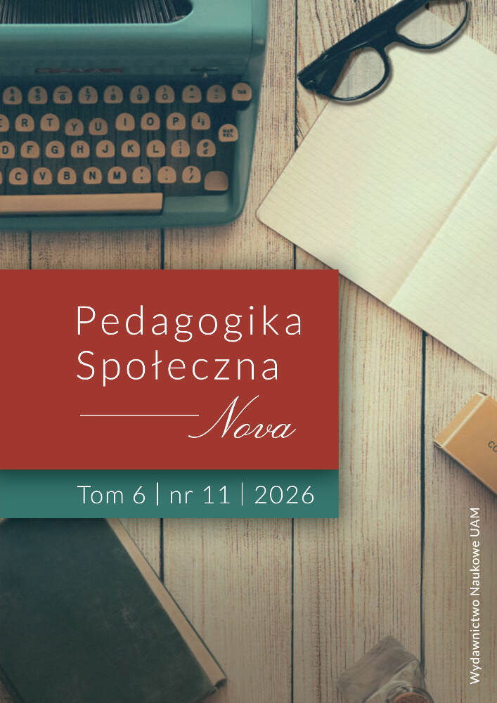 Okładka czasopisma Pedagogika Społeczna Nova, tom 6, nr 11, rok 2026